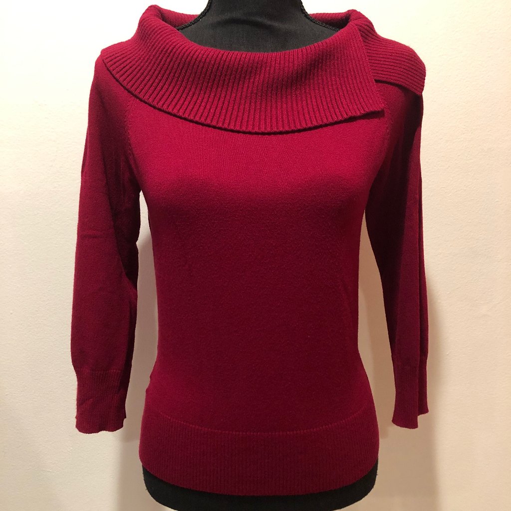 Sale Ann Taylor Red Sweater